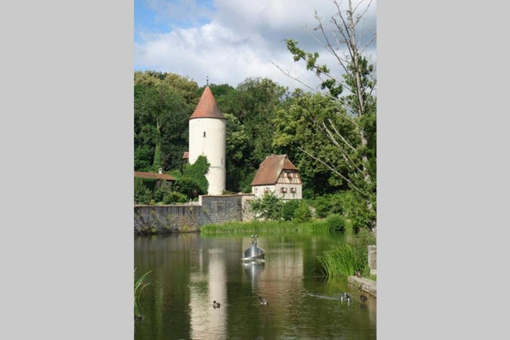 Gemütliche Altstadtwohnung in Dinkelsbühl Exterior foto